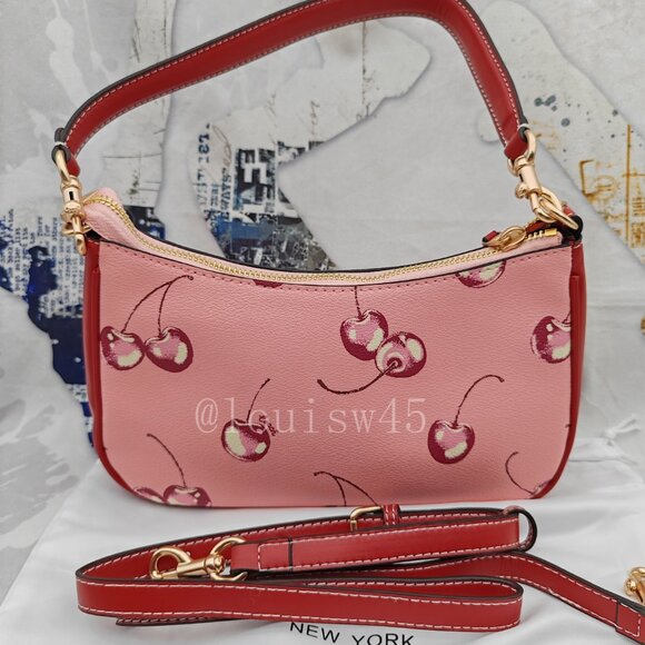 ππCoach Teri shoulder bag Pink Cherry - Picture 5 of 12